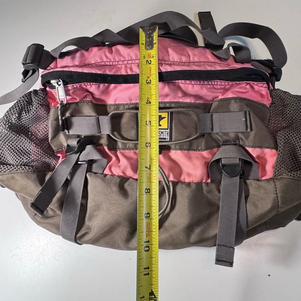 Pink & Brown Mountansmith Women’s Hiking Trail Running Large Hip Fanny Pack Bag